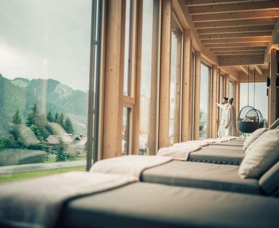 Torghele's Wald + Fluh - Wellenesshotel im Allgäu - Entspannen im Torghele'Spa